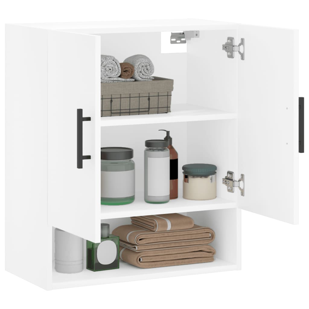 Wall cabinet, white, 60x31x70cm, engineered wood
