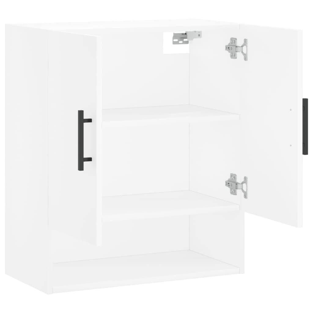 Wall cabinet, white, 60x31x70cm, engineered wood