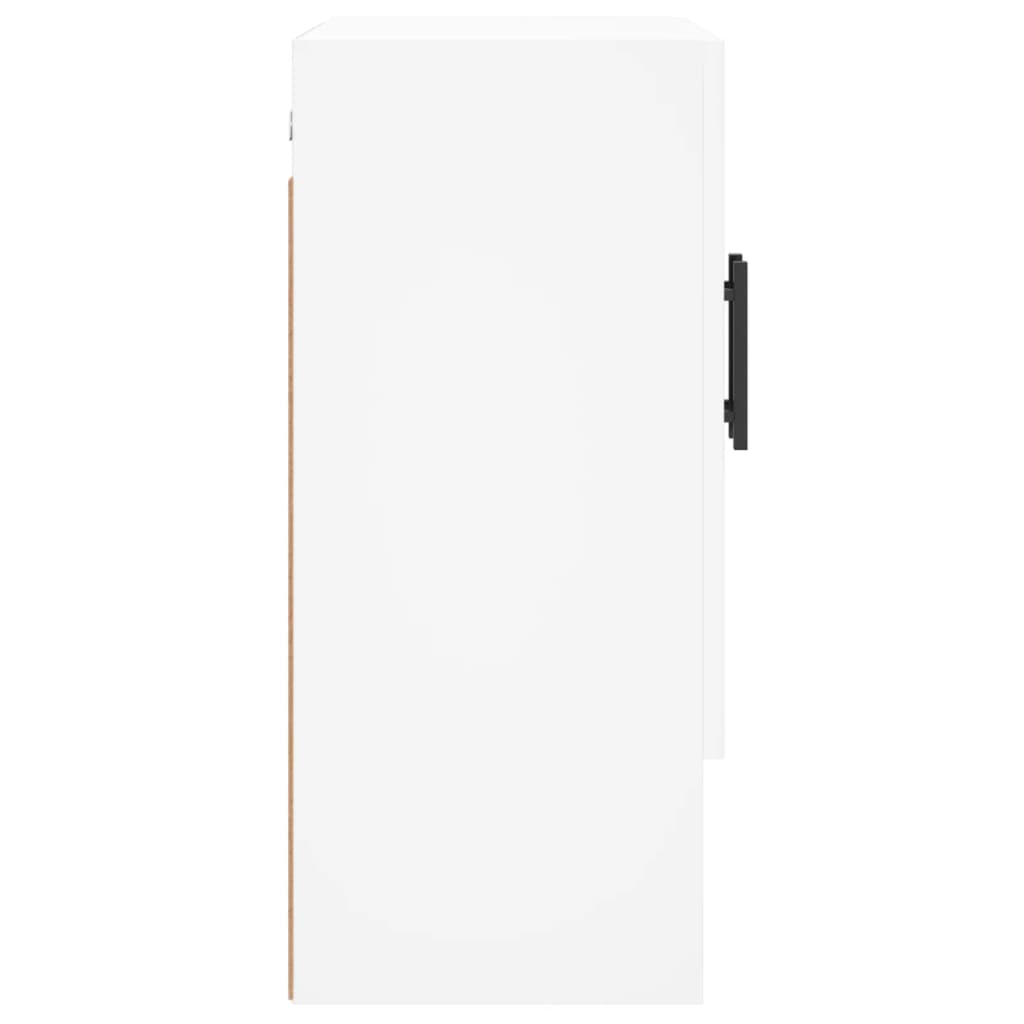 Wall cabinet, white, 60x31x70cm, engineered wood