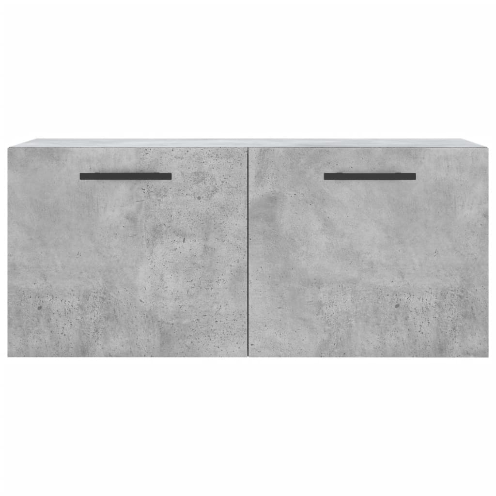 Wall cabinet, concrete grey, 80x36.5x35cm, engineered wood