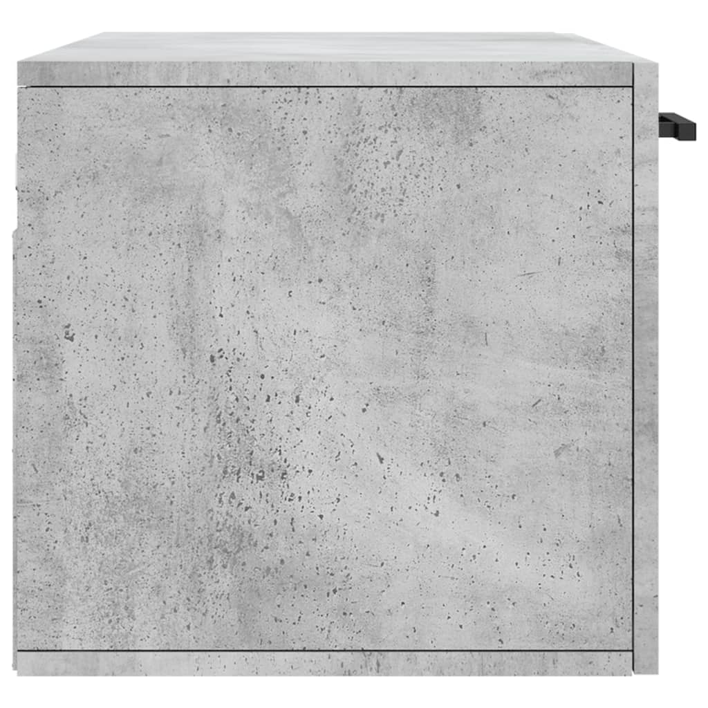 Wall cabinet, concrete grey, 80x36.5x35cm, engineered wood
