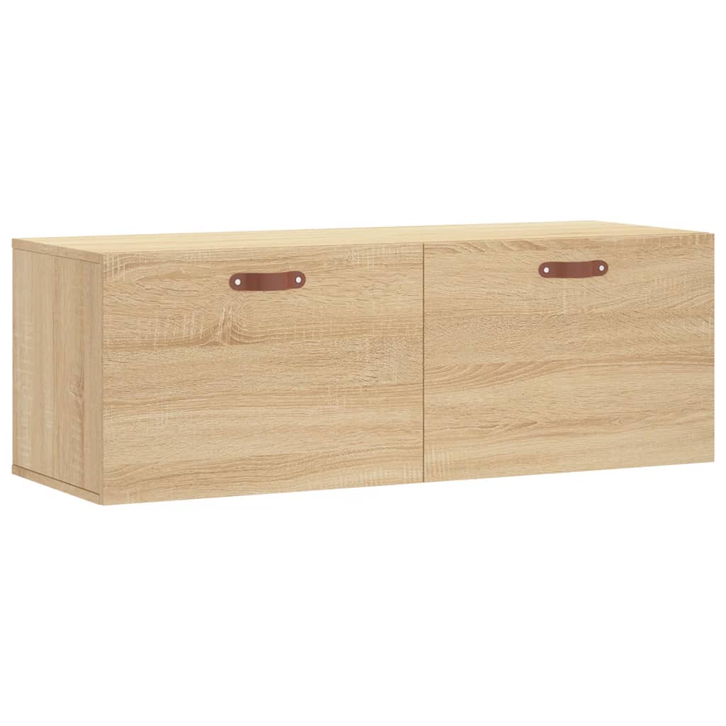 Sieninė spintelė, ąžuolo, 100x36,5x35cm, apdirbta mediena