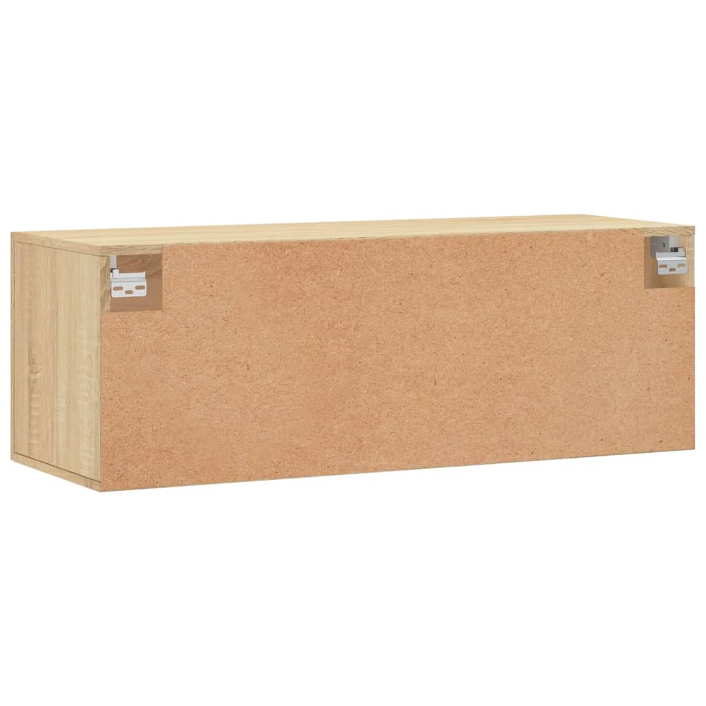 Sieninė spintelė, ąžuolo, 100x36,5x35cm, apdirbta mediena