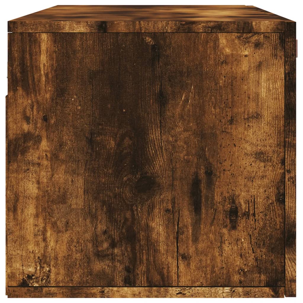 Sieninė spintelė, dūminio ąžuolo, 100x36,5x35cm, mediena