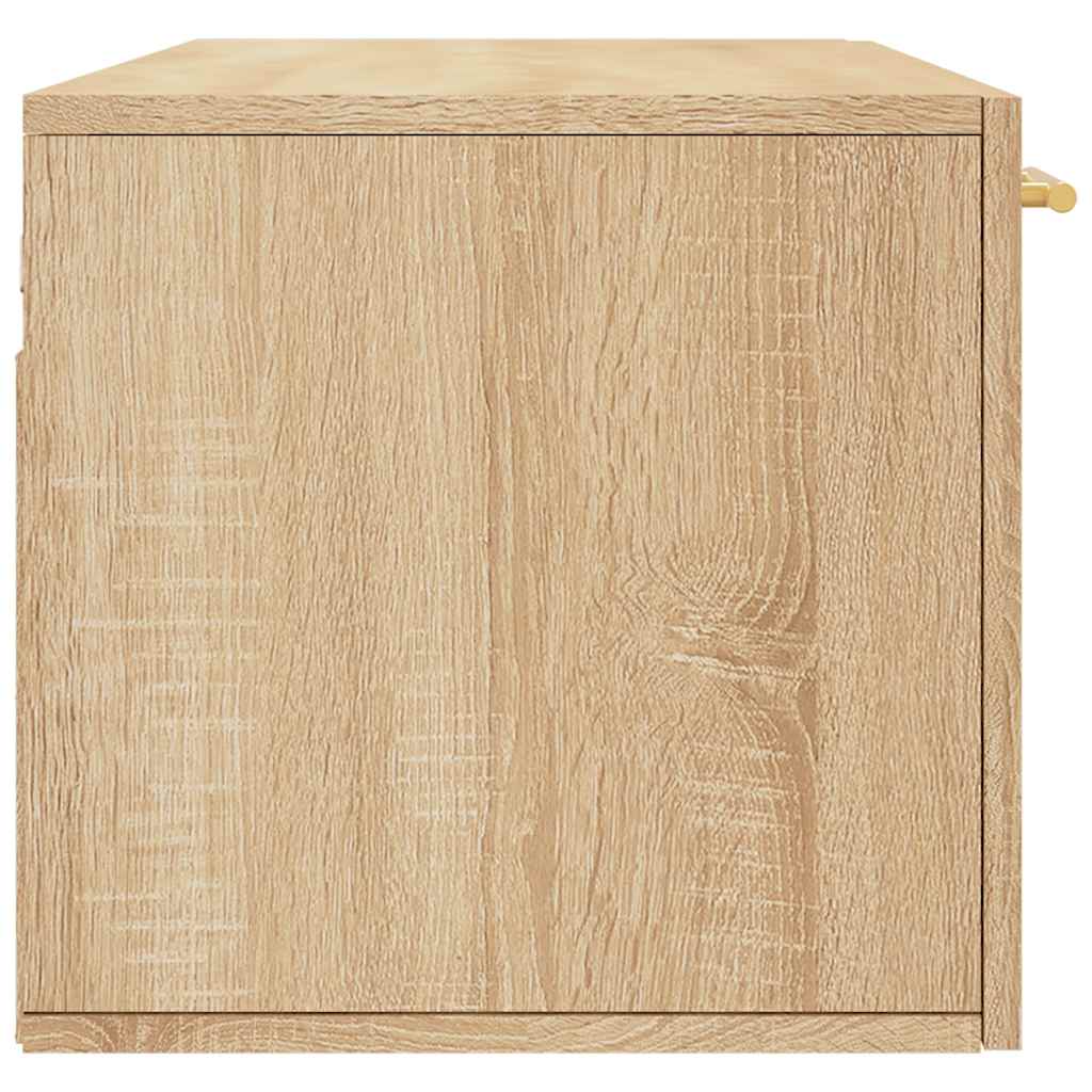 Sieninė spintelė, ąžuolo, 100x36,5x35cm, apdirbta mediena