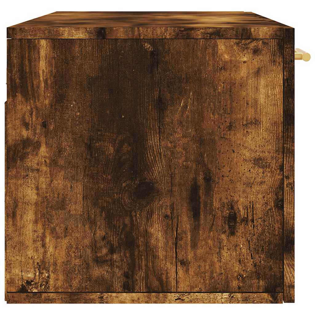 Wall cabinet, smoky oak, 100x36.5x35cm, wood