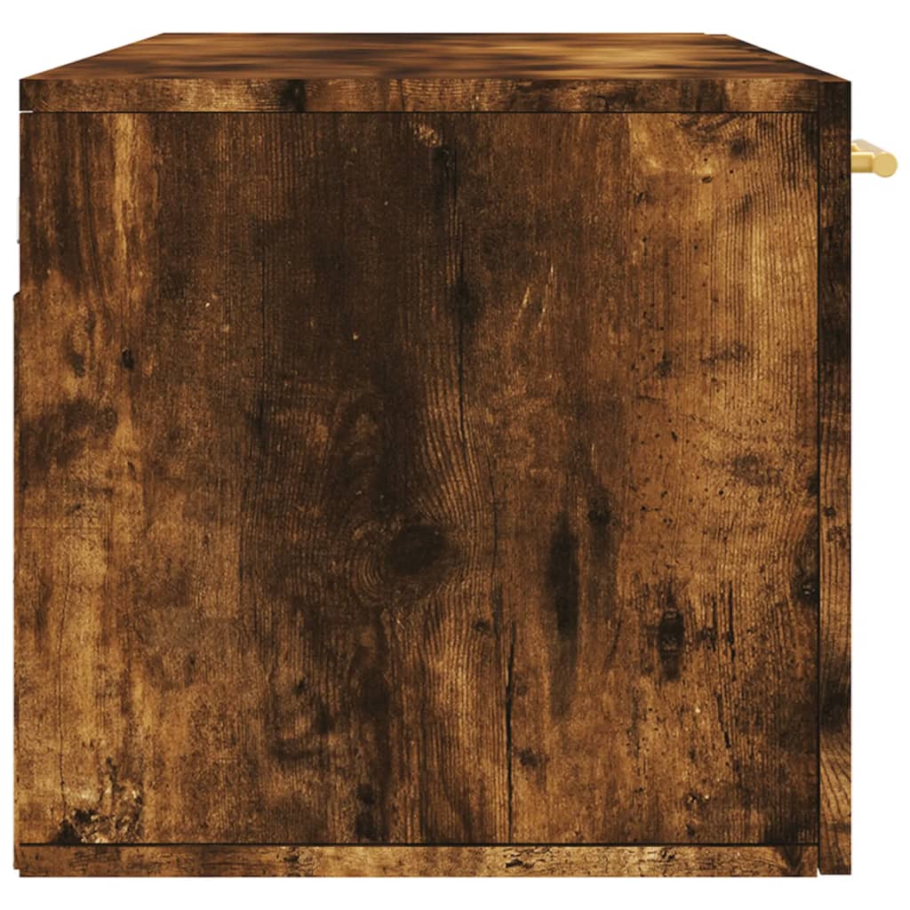 Wall cabinet, smoky oak, 100x36.5x35cm, wood