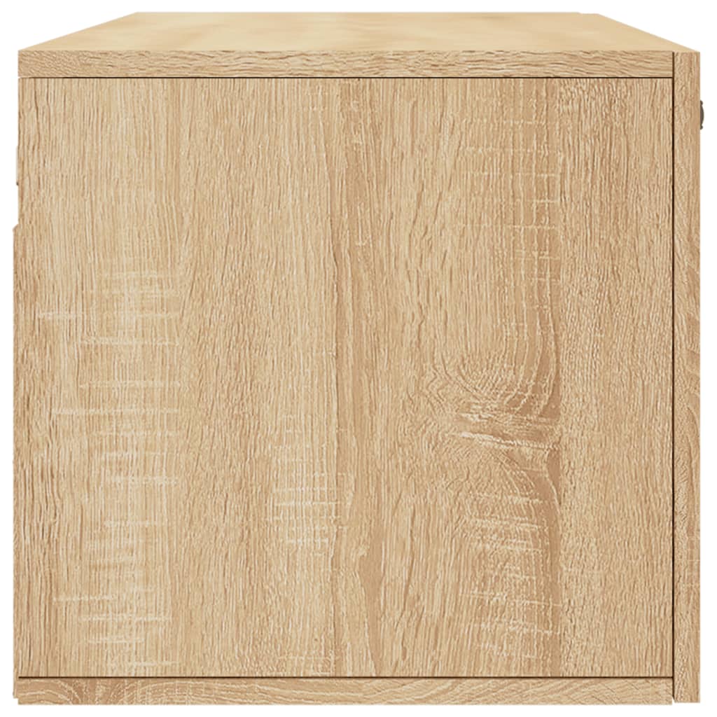 Sieninė spintelė, ąžuolo, 100x36,5x35cm, apdirbta mediena