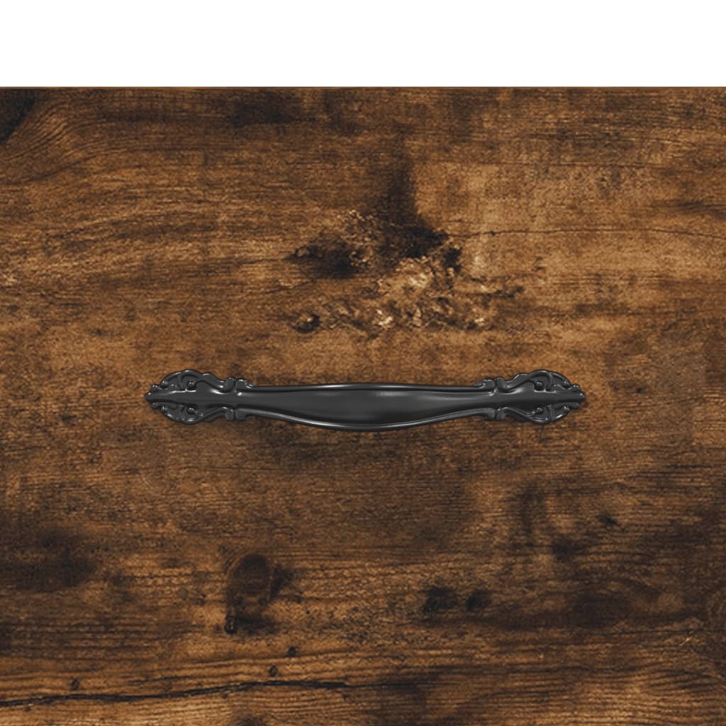 Sieninė spintelė, dūminio ąžuolo, 100x36,5x35cm, mediena