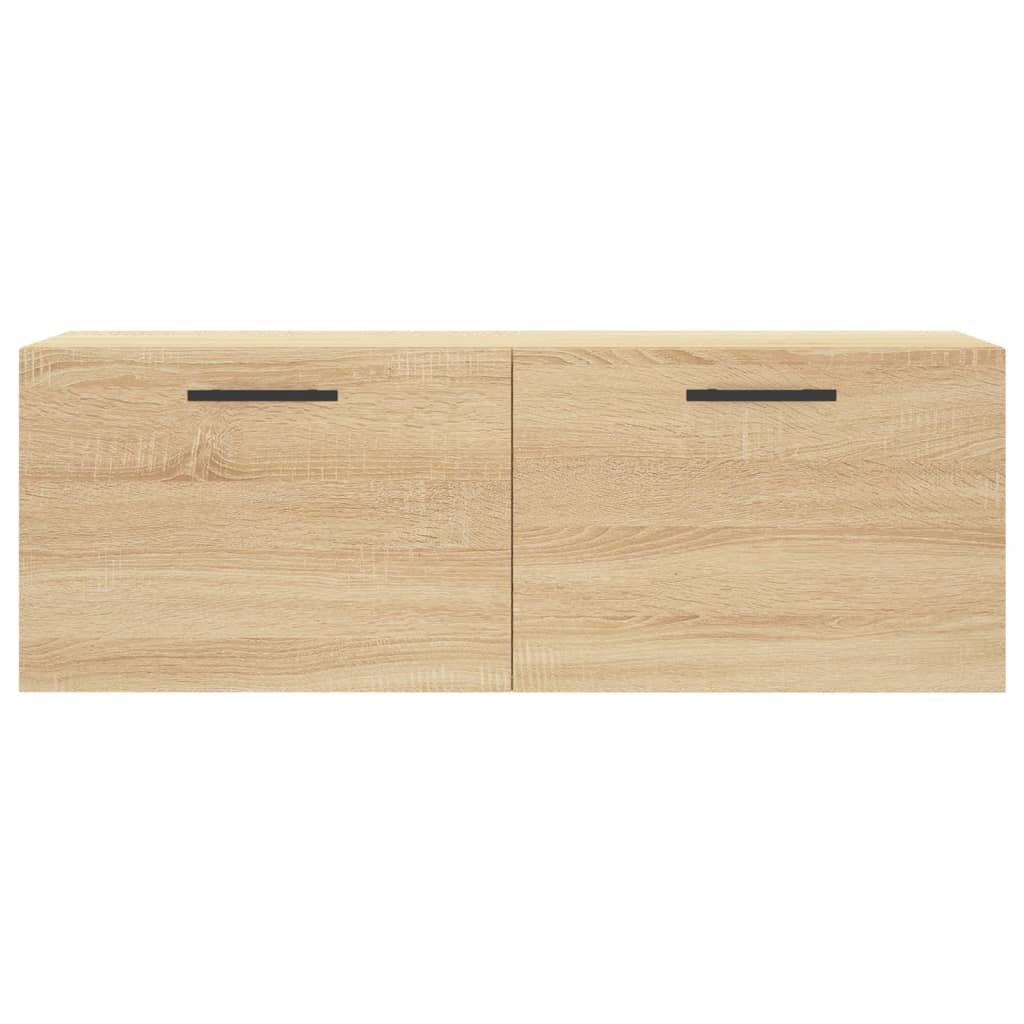 Sieninė spintelė, ąžuolo, 100x36,5x35cm, apdirbta mediena