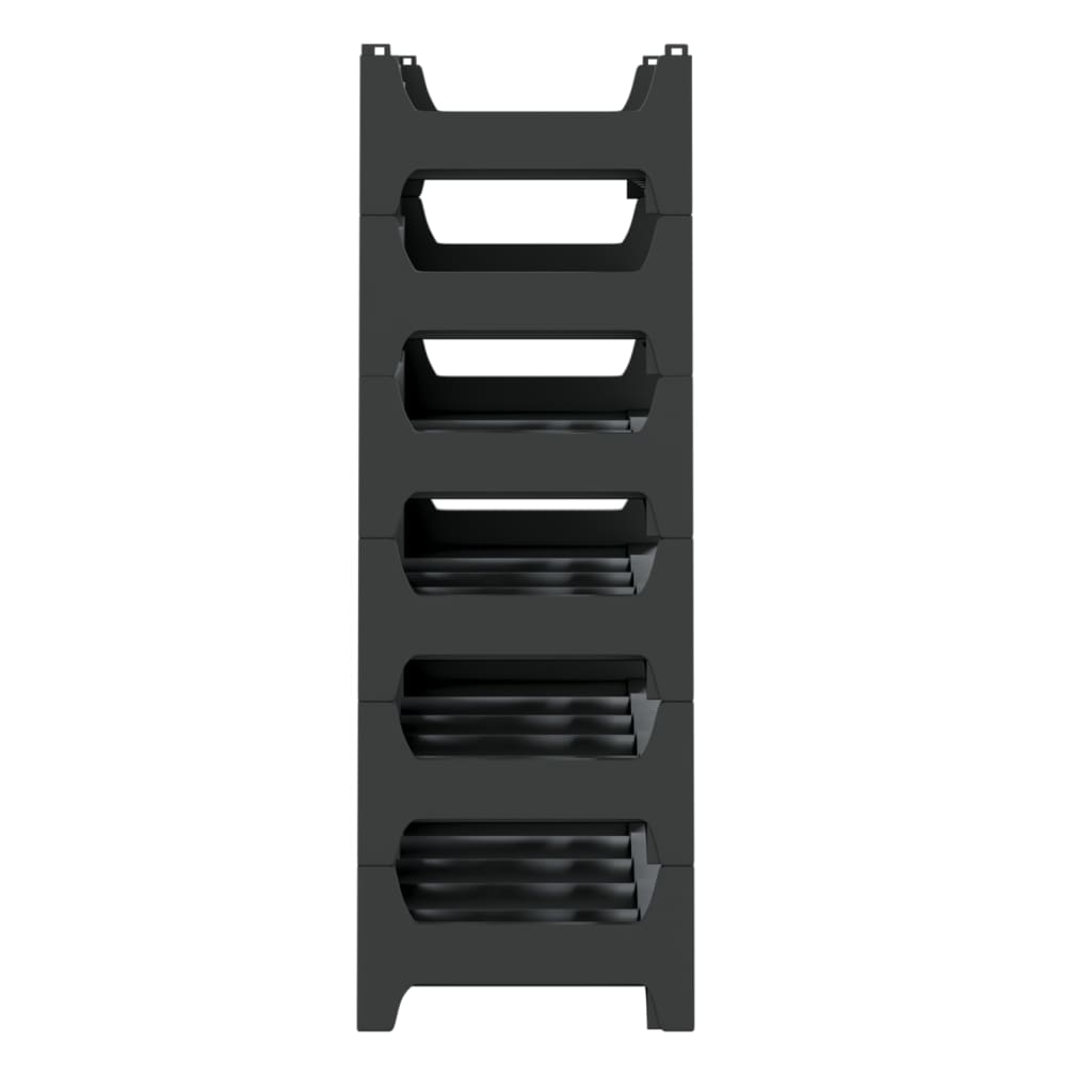 Wine rack for 36 bottles, PP, stackable