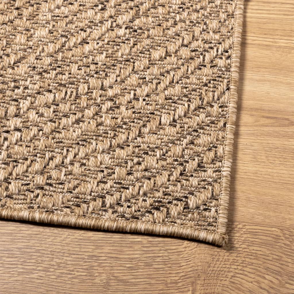 Kilimas ZIZUR, 80x150cm, džiuto imitacija, vidaus ir lauko