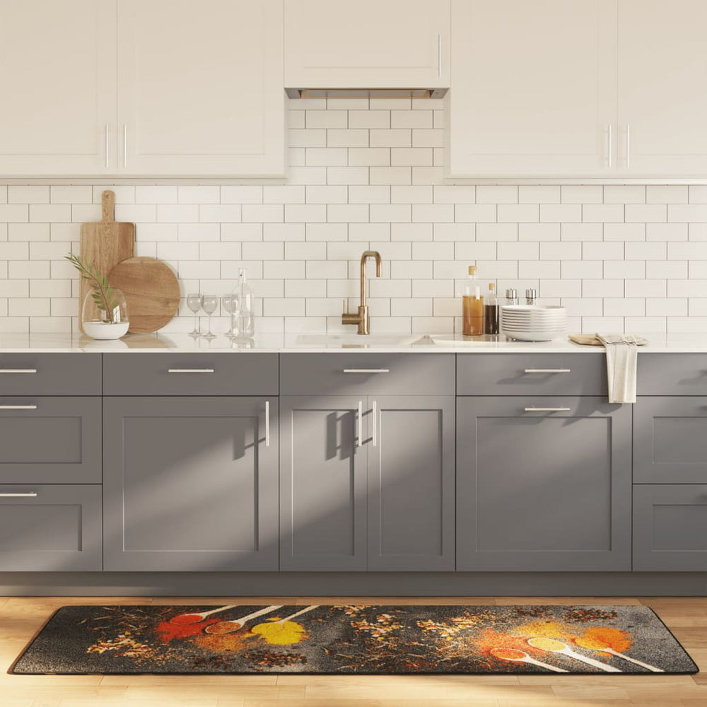 Virtuvės kilimas, įvairių spalvų, 60x180cm, plaunamas