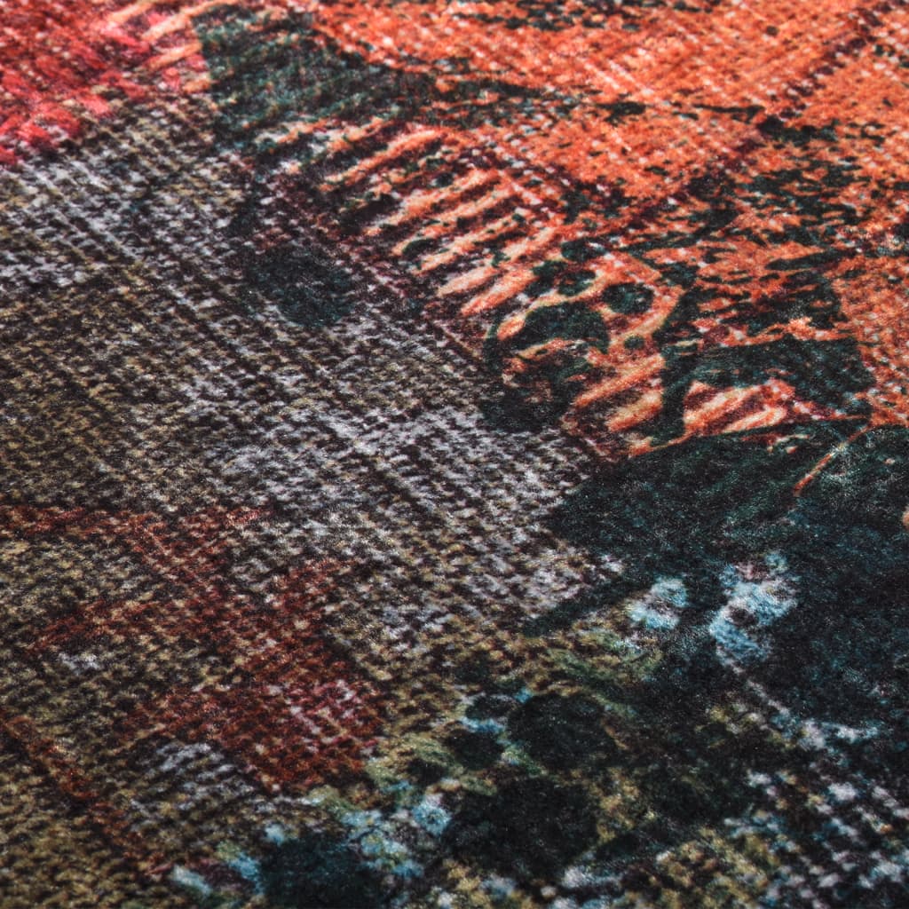 Carpet, colorful, 400x300cm, non-slip, washable