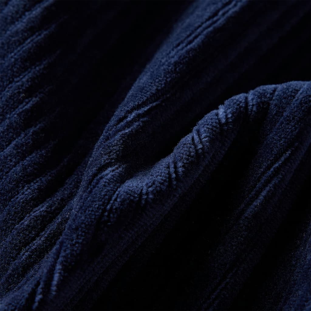 Vaikiškos kelnės, tamsiai mėlynos spalvos, velvetas, 116 dydžio