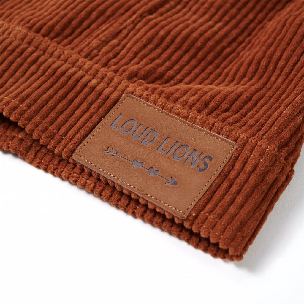 Vaikiška striukė, smėlio spalvos, velvetas, 92 dydžio
