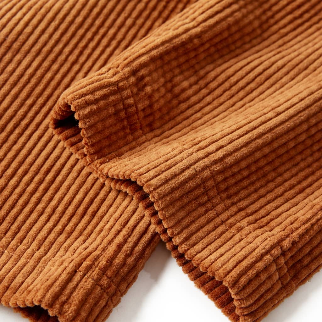 Vaikiškos kelnės, smėlio spalvos, velvetas, 104 dydžio