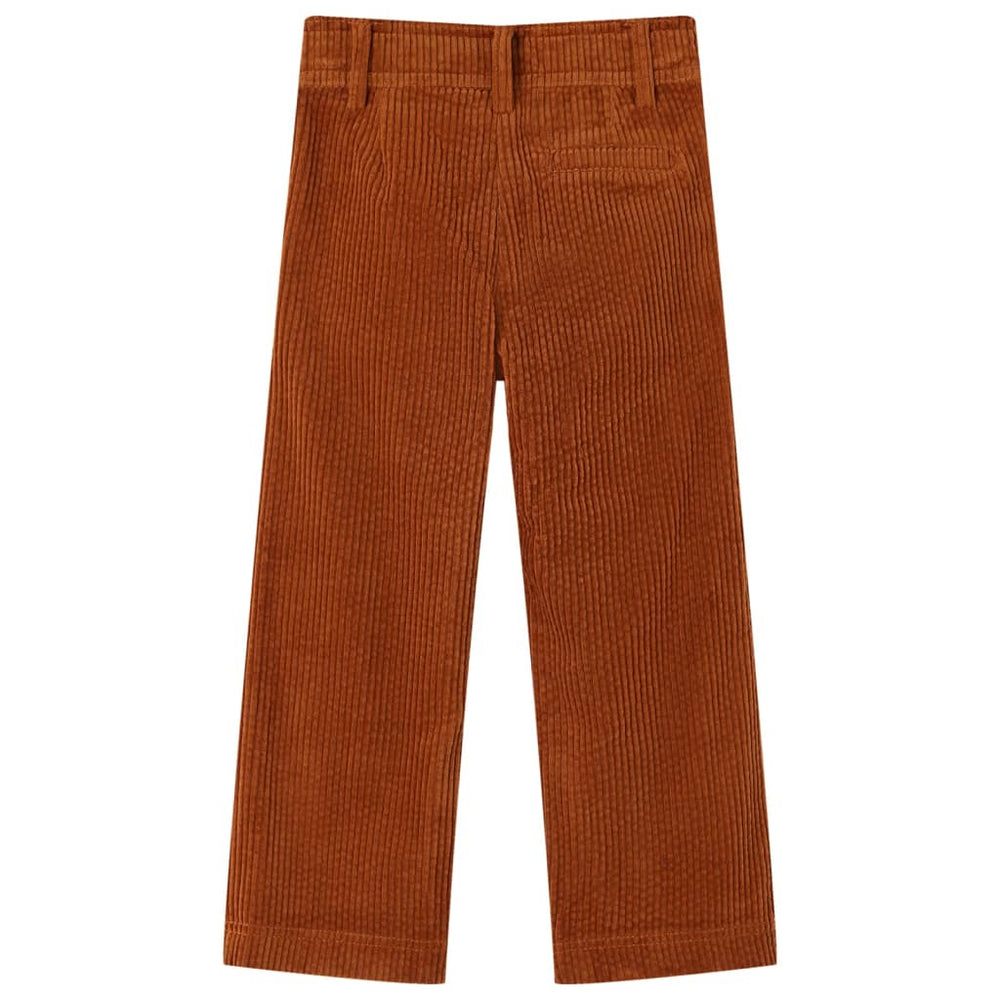 Vaikiškos kelnės, smėlio spalvos, velvetas, 116 dydžio