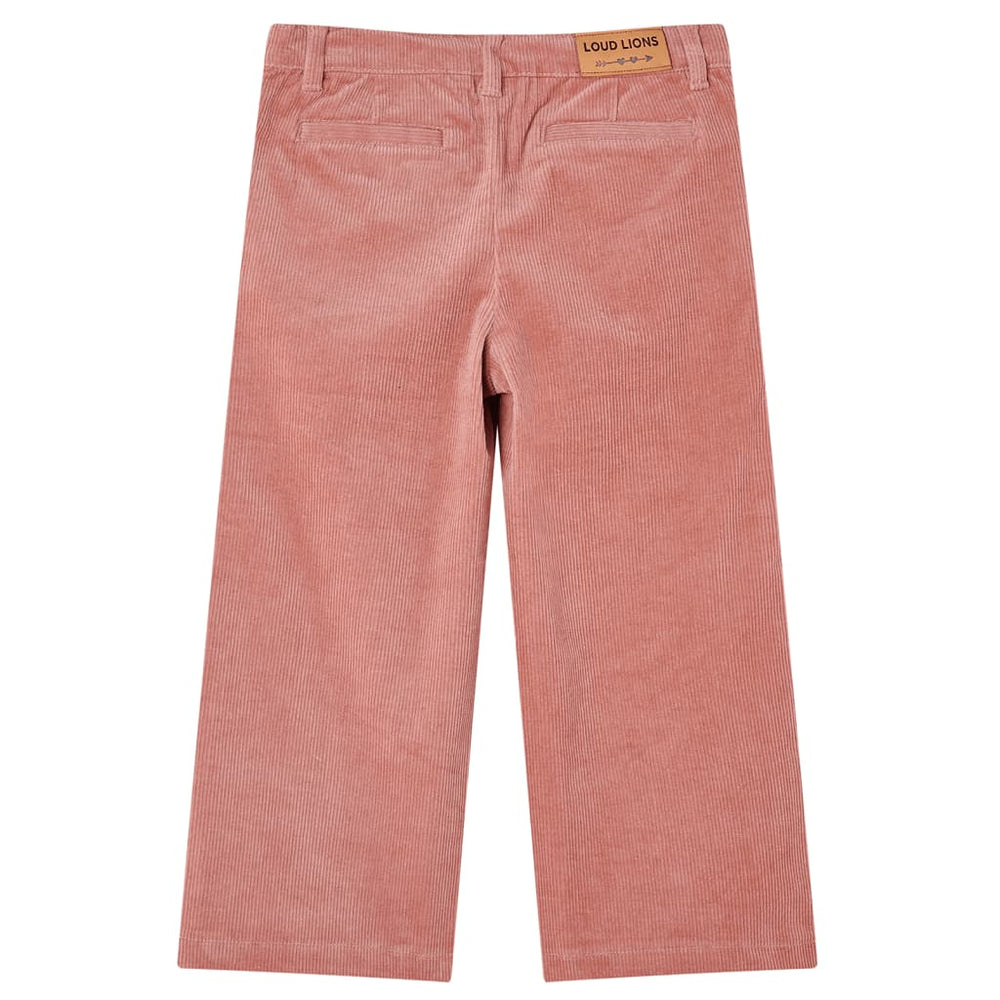 Vaikiškos kelnės, sendintos rožinės spalvos, velvetas, 92 dydžio