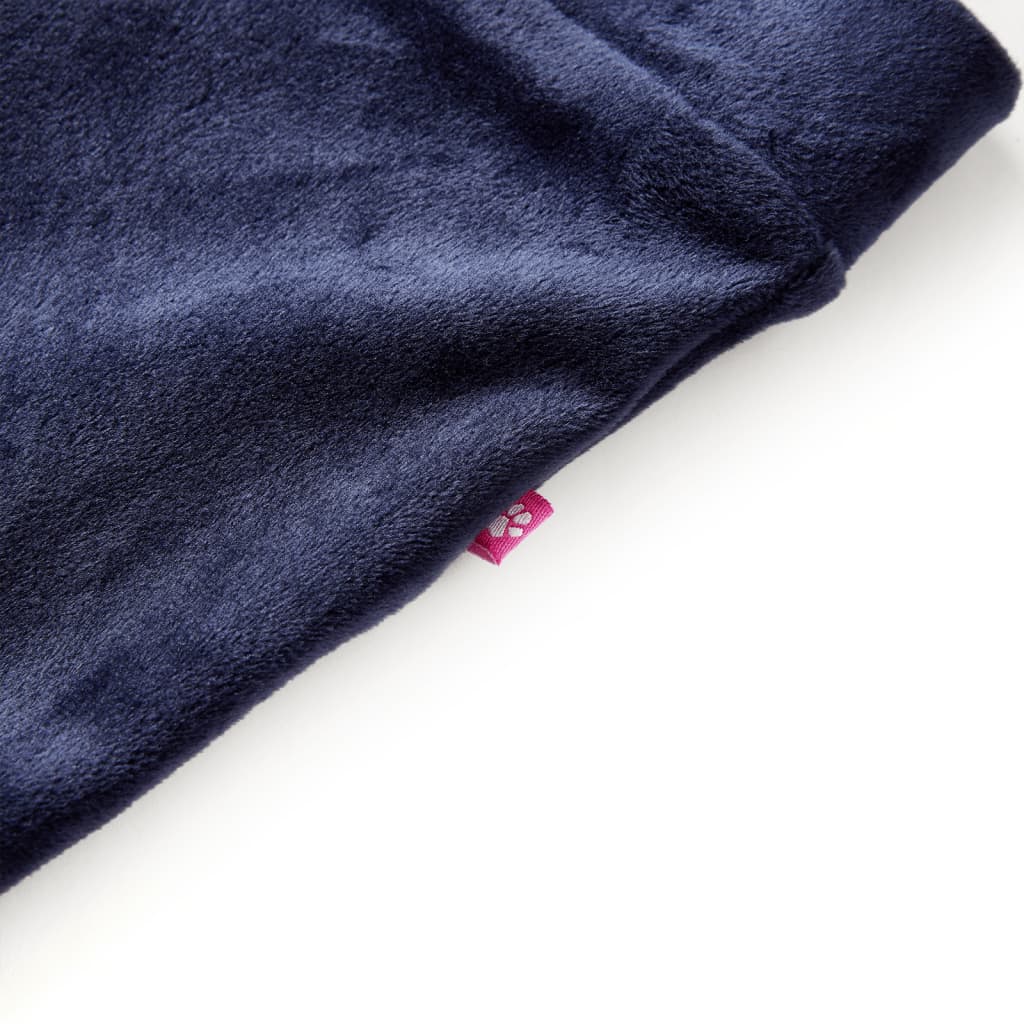 Vaikiškos kelnės, tamsiai mėlynos spalvos, velvetas, 116 dydžio