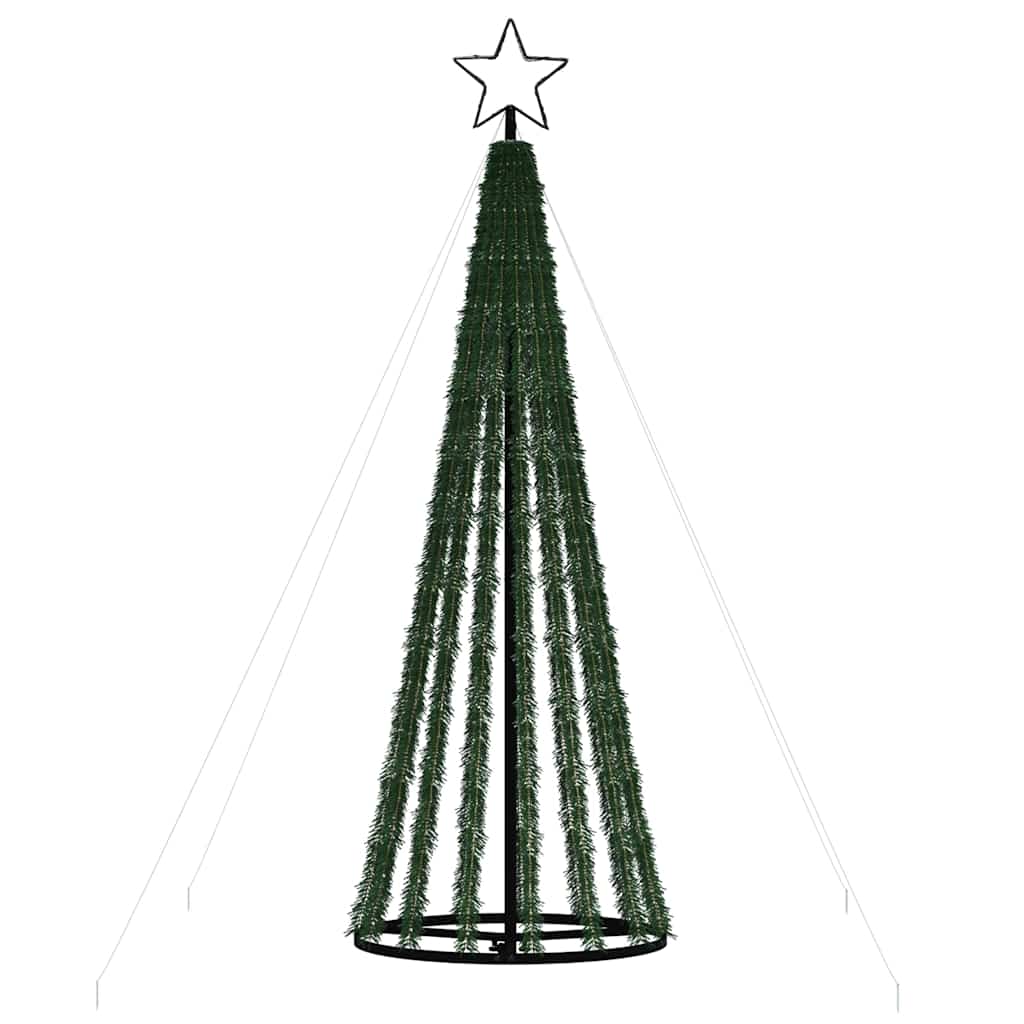 LED Ziemassvētku eglīte AURORA GROVE, 275 LED krāsainas 180 cm.