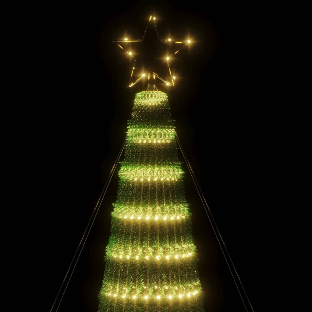 LED Kalėdų eglutė AURORA GROVE, 688 LEDs Šilta Balta 300 cm.
