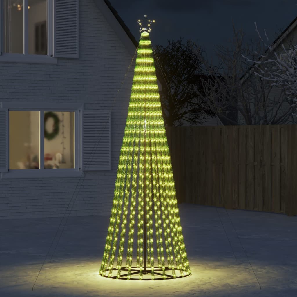 LED Kalėdų eglutė AURORA GROVE, 688 LEDs Šilta Balta 300 cm.
