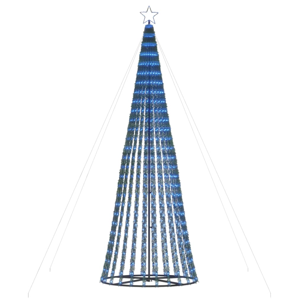LED Christmas tree 688 LED Blue 300 cm
