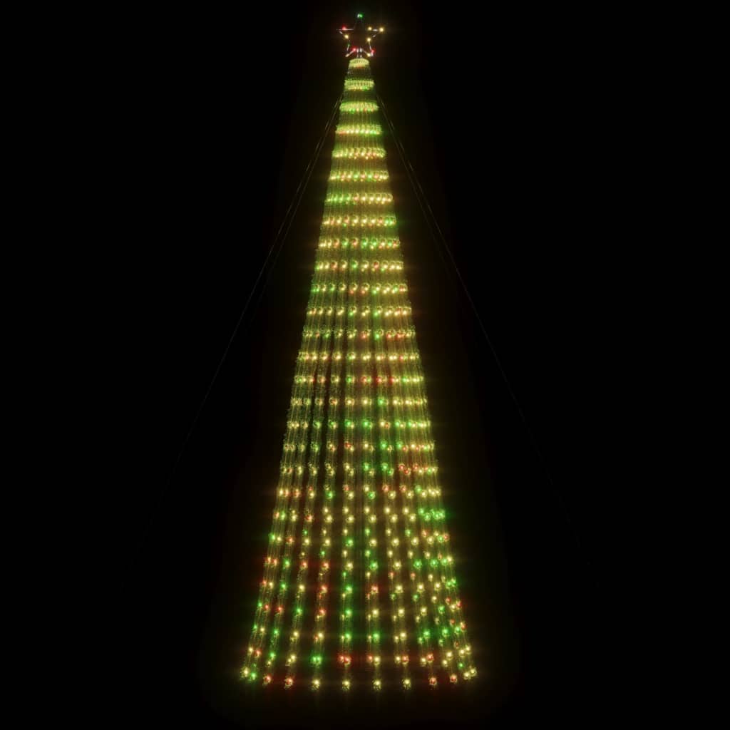 LED Kalėdų eglutė 688 LED Spalvingi 300 cm