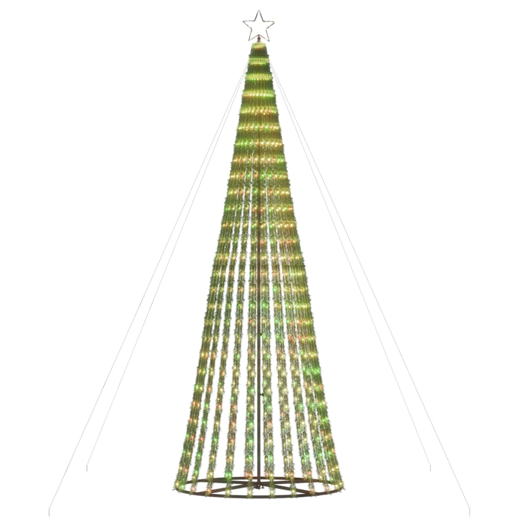 LED Kalėdų eglutė 688 LED Spalvingi 300 cm