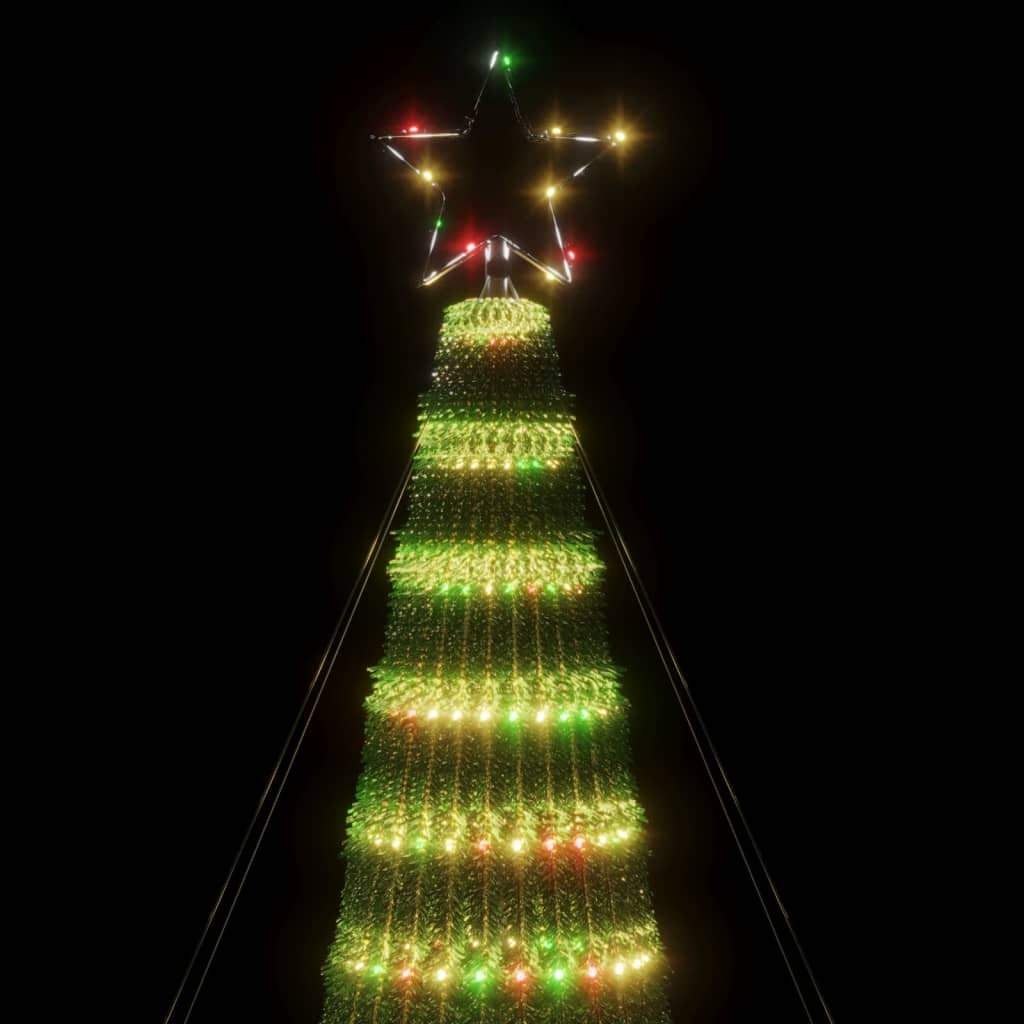 LED Kalėdų eglutė 688 LED Spalvingi 300 cm