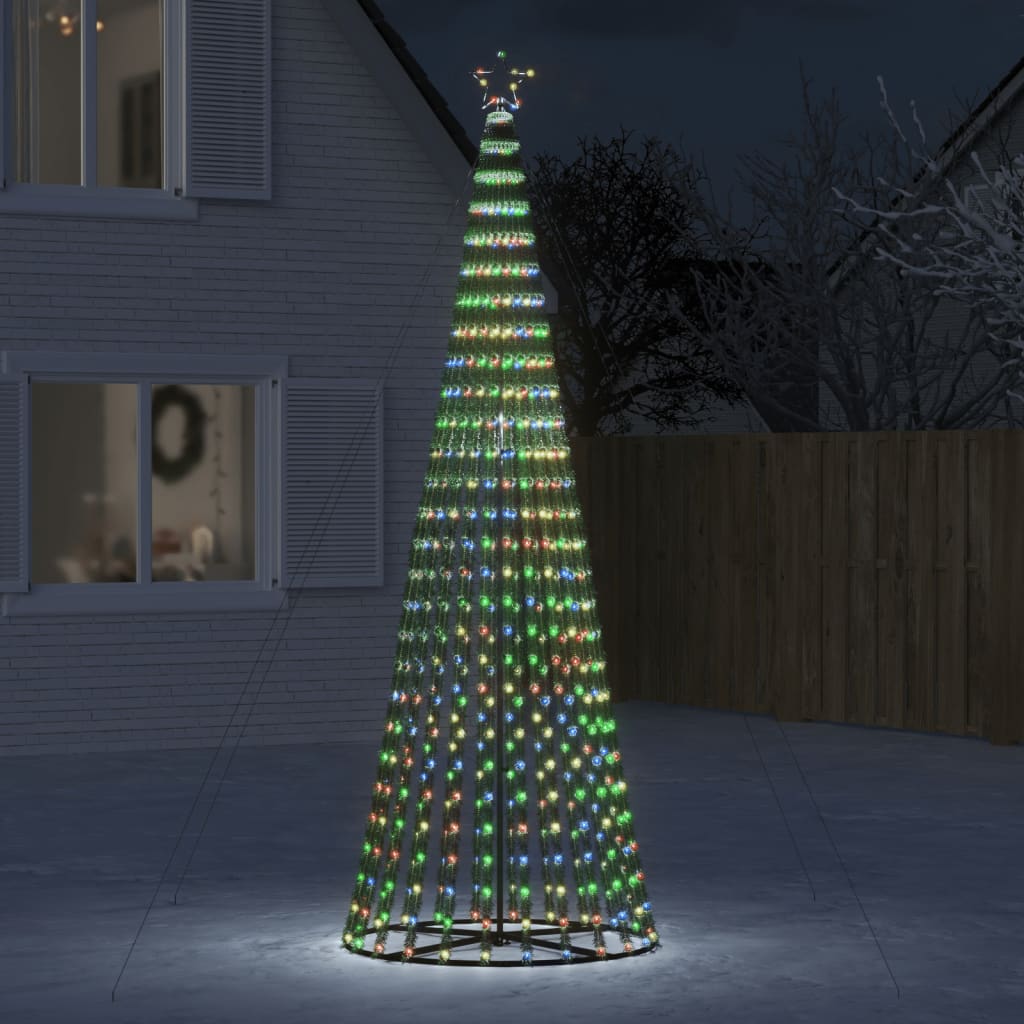 LED Kalėdų eglutė 688 LED Spalvingi 300 cm