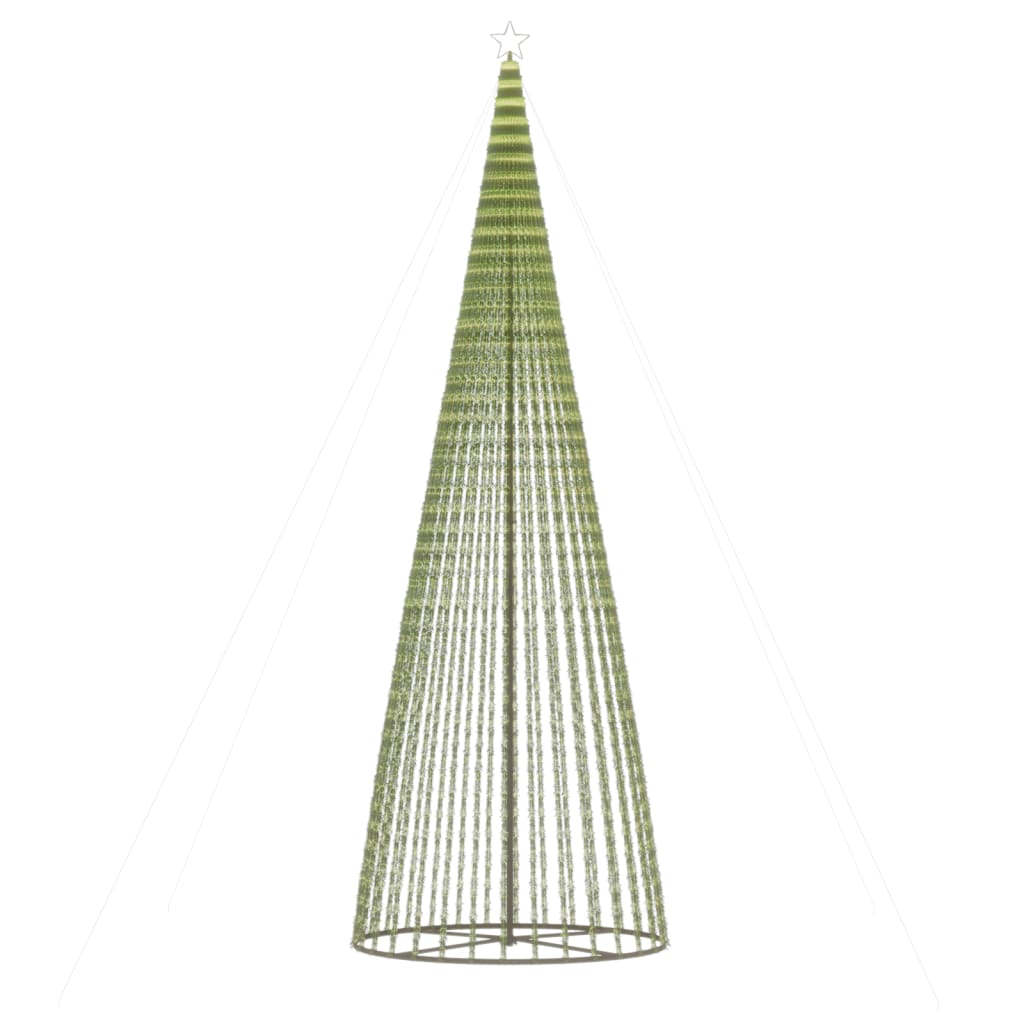 LED Ziemassvētku eglīte 1544 LED Krāsaina 500 cm