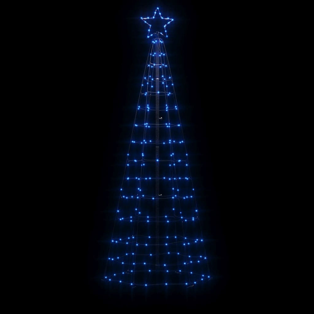 LED Kalėdų eglutė NORDIC GROVE, su smaigaliais 220 LED Mėlyna 180 cm.