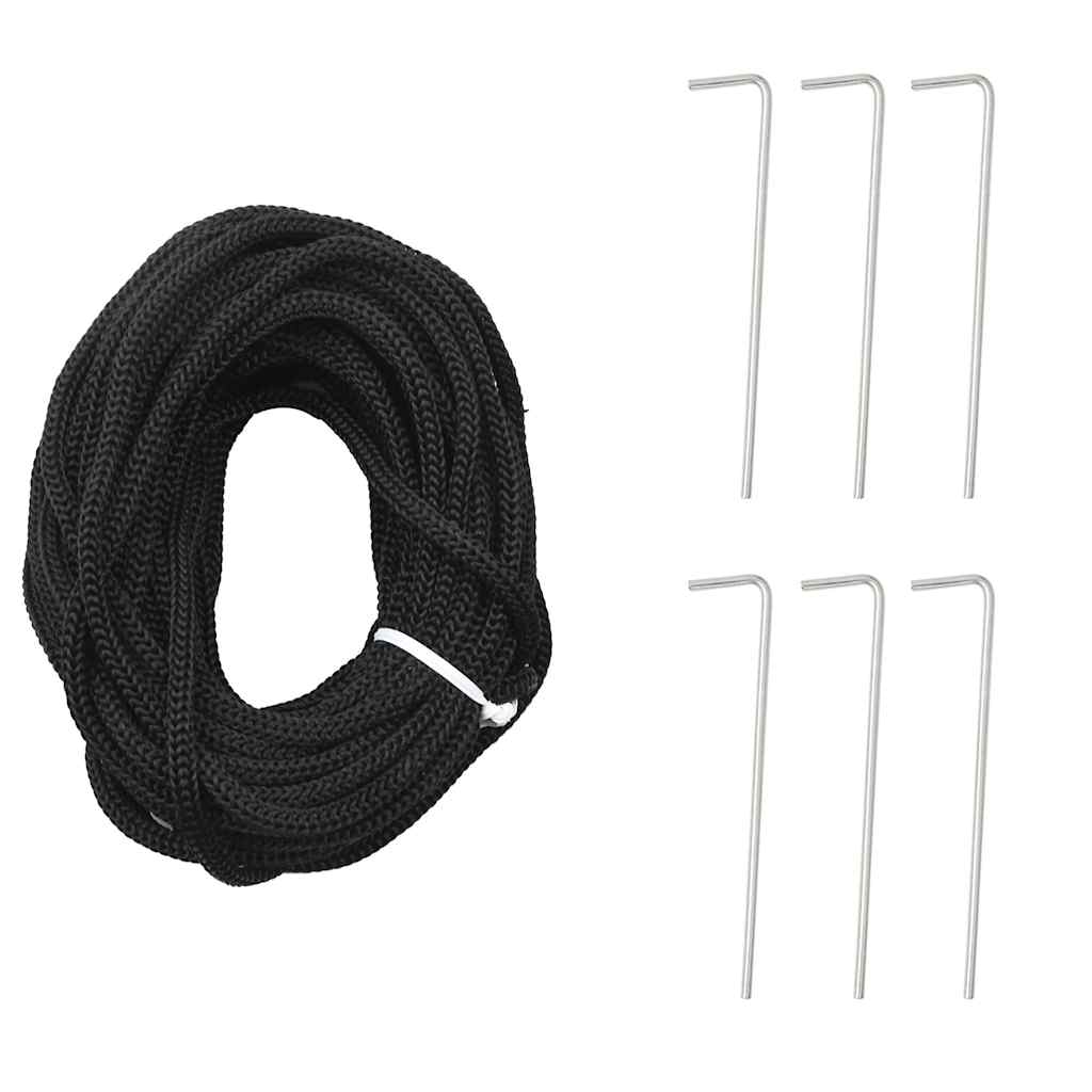 LED Kalėdų eglutė ant vėliavos stiebo 200 LED Mėlyna 180 cm ARCTICLIGHT