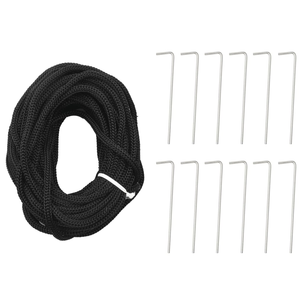 LED Kalėdų eglutė ant vėliavos stiebo 1534 LED Spalvingi 500 cm ARCTICLIGHT