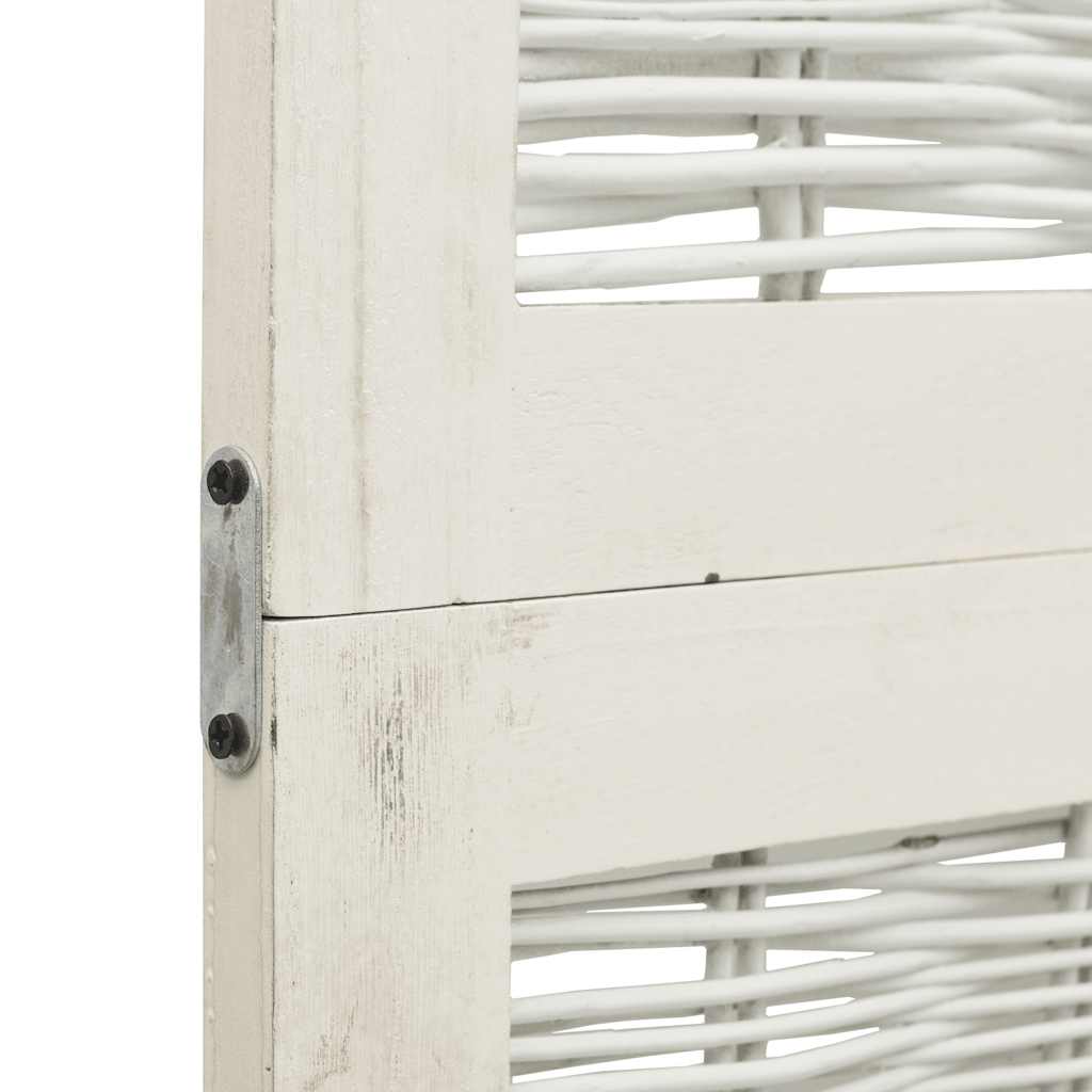 Kambario pertvara, 6 segmentai, balta, paulovnijos mediena