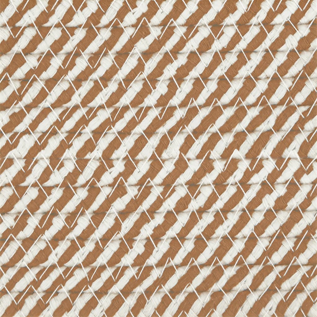 Soma mantām, brūnā un baltā krāsā, 40x25cm, kokvilna