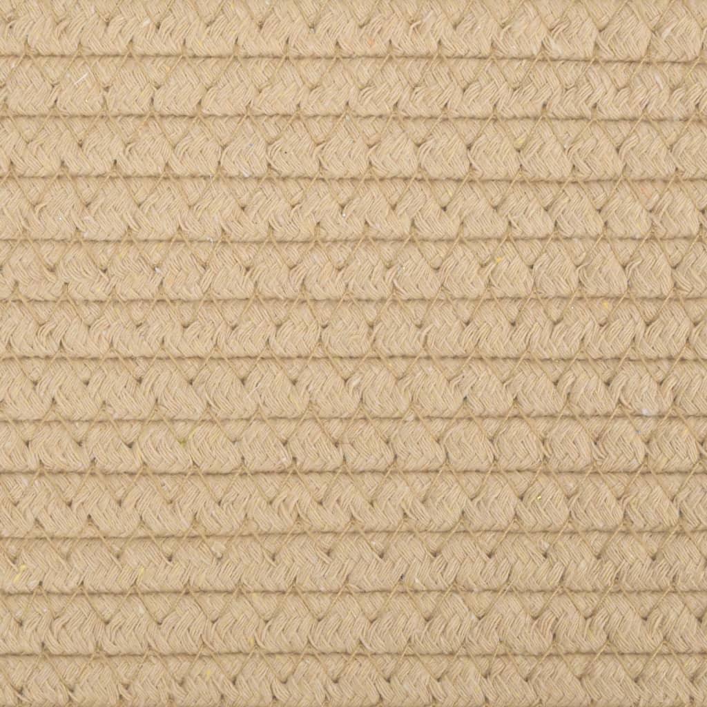 Soma mantām, smilšu un baltā krāsā, 43x38cm, kokvilna