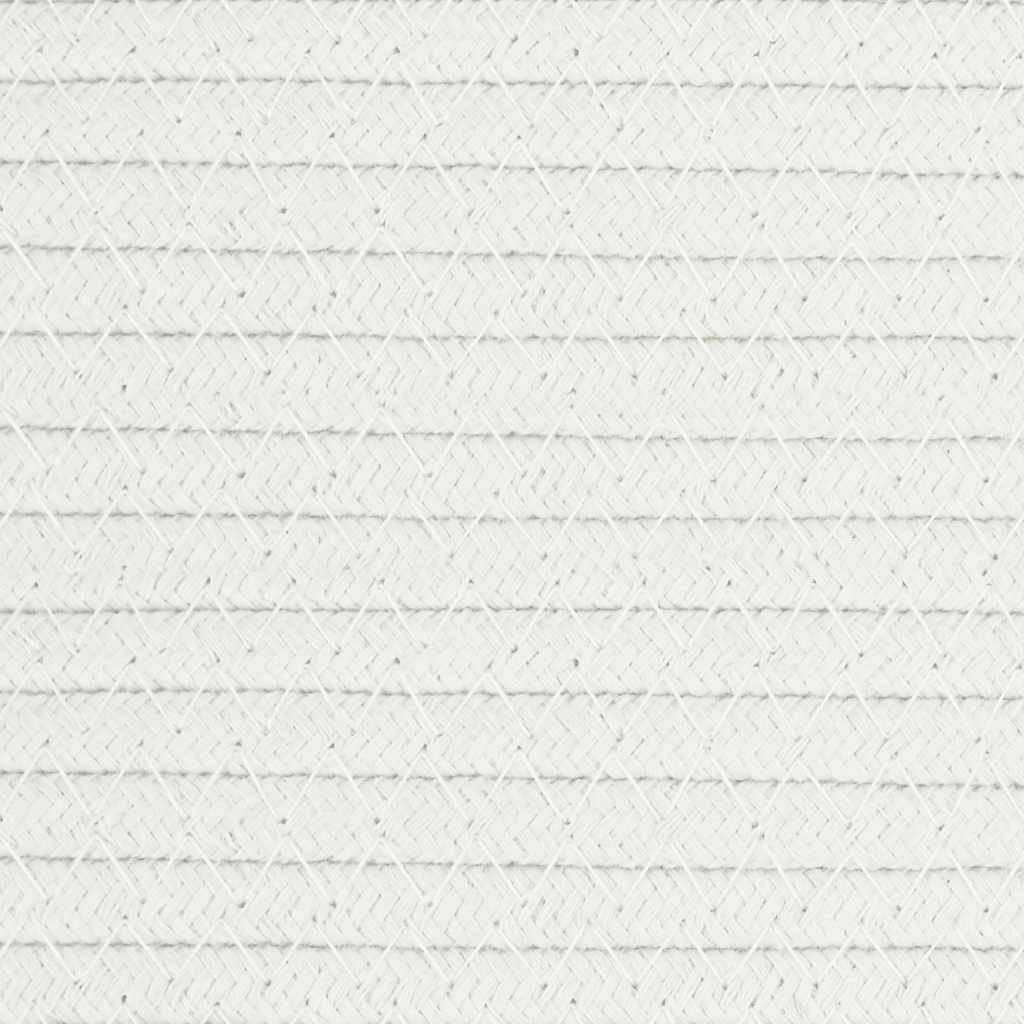 Krepšys daiktams, baltos spalvos, 40x35cm, medvilnė