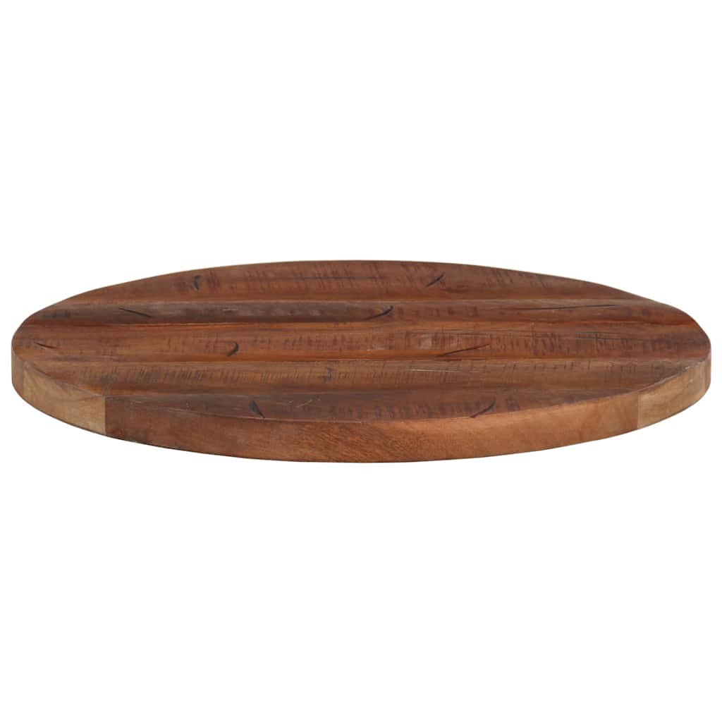 Tabletop, 40x2.5 cm, solid reclaimed wood, round