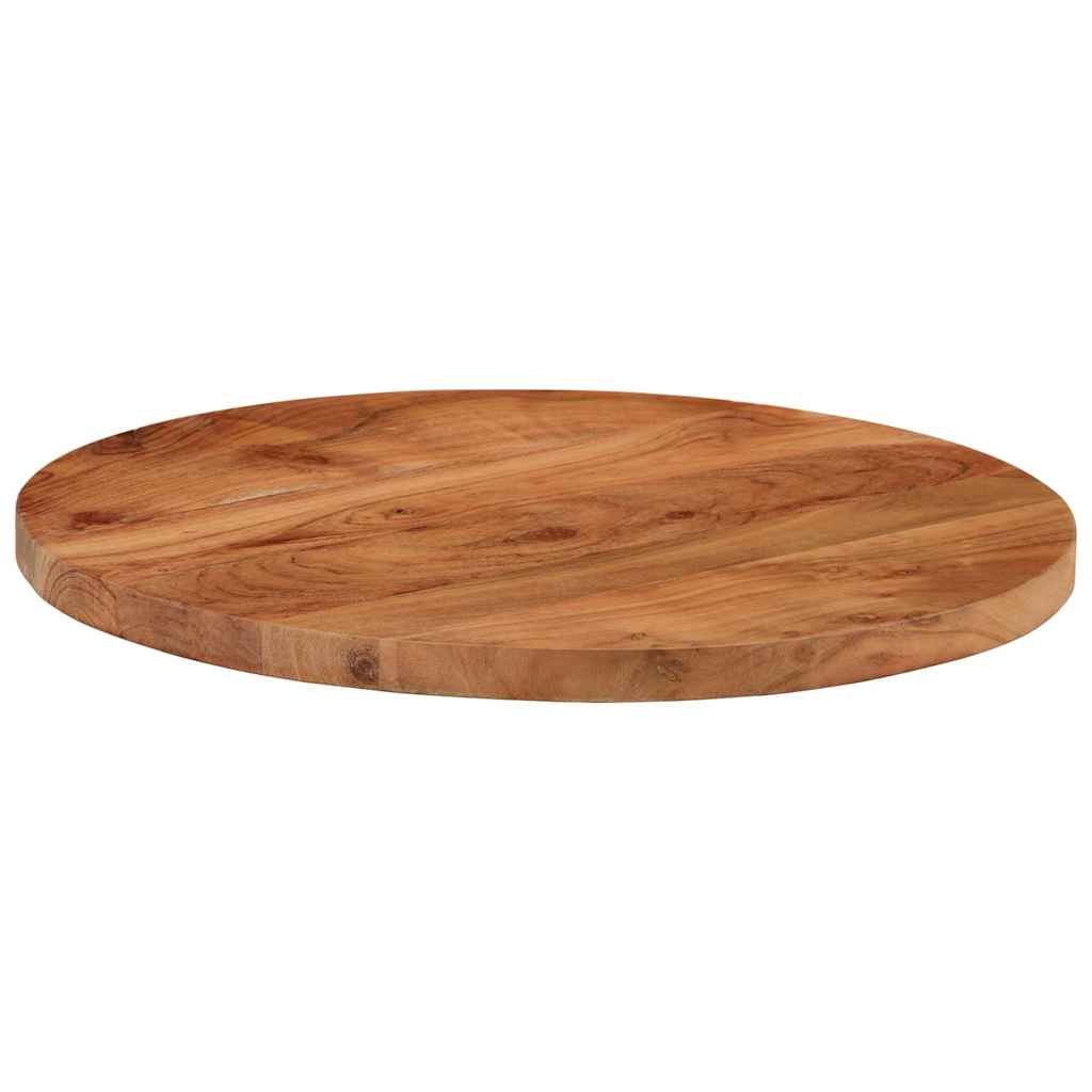 Tabletop, Ø40x3.8 cm, solid acacia wood, round