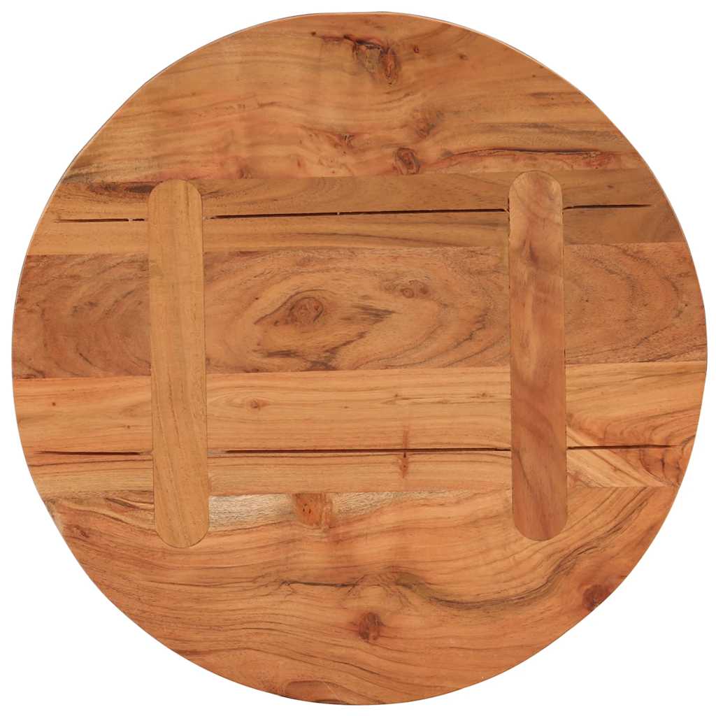 Tabletop, Ø40x3.8 cm, solid acacia wood, round