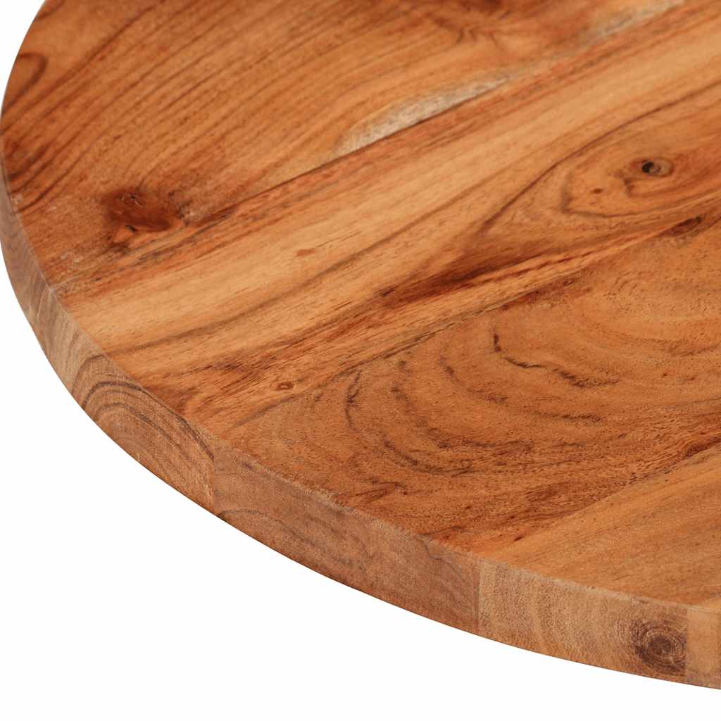 Tabletop, Ø40x3.8 cm, solid acacia wood, round