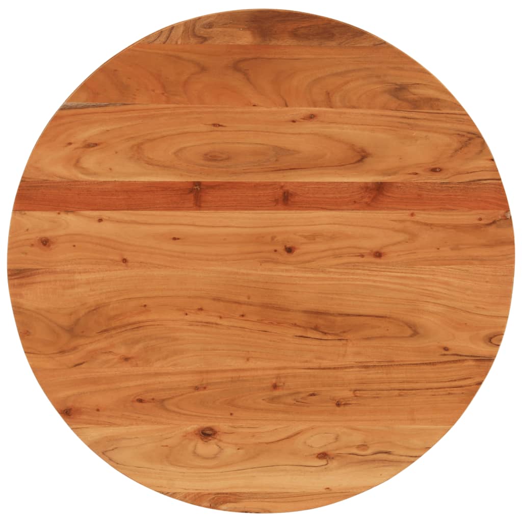 Tabletop, Ø70x3.8 cm, solid acacia wood, round