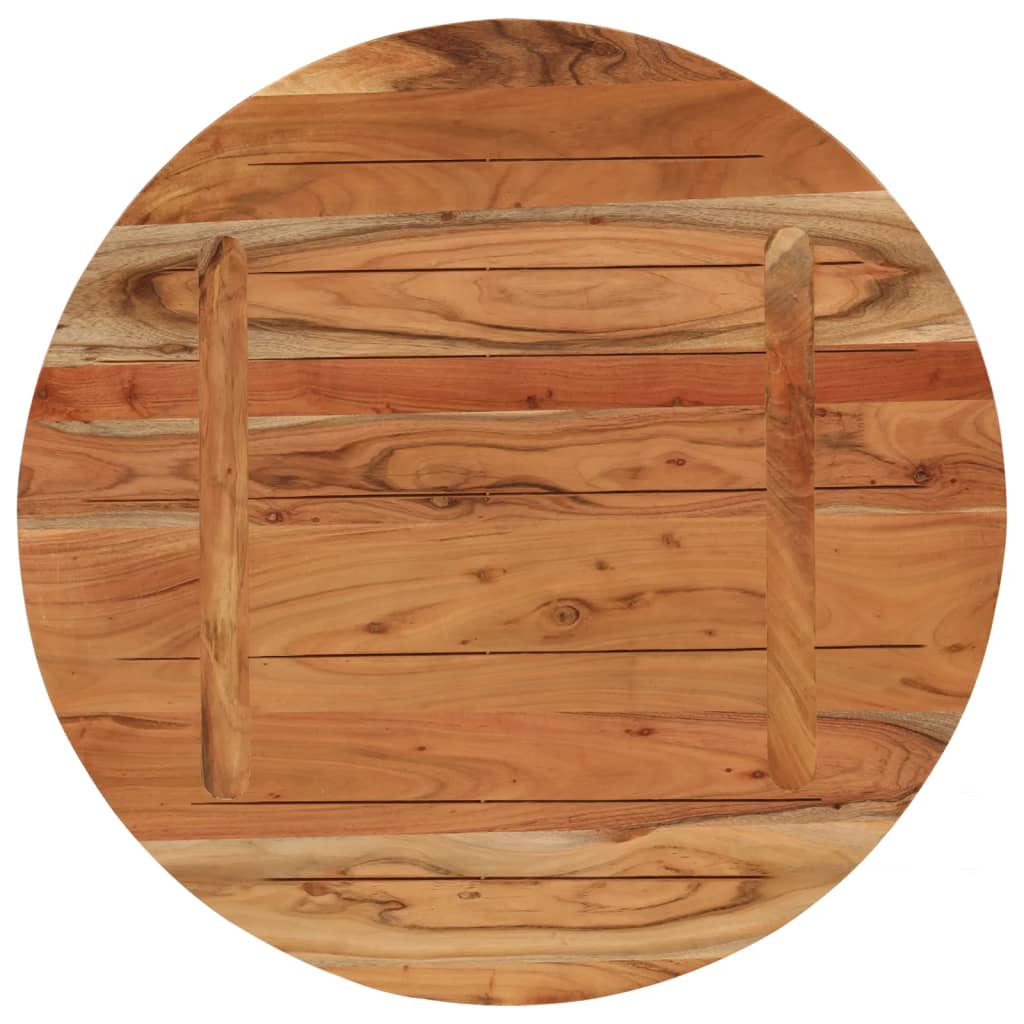 Tabletop, Ø70x3.8 cm, solid acacia wood, round