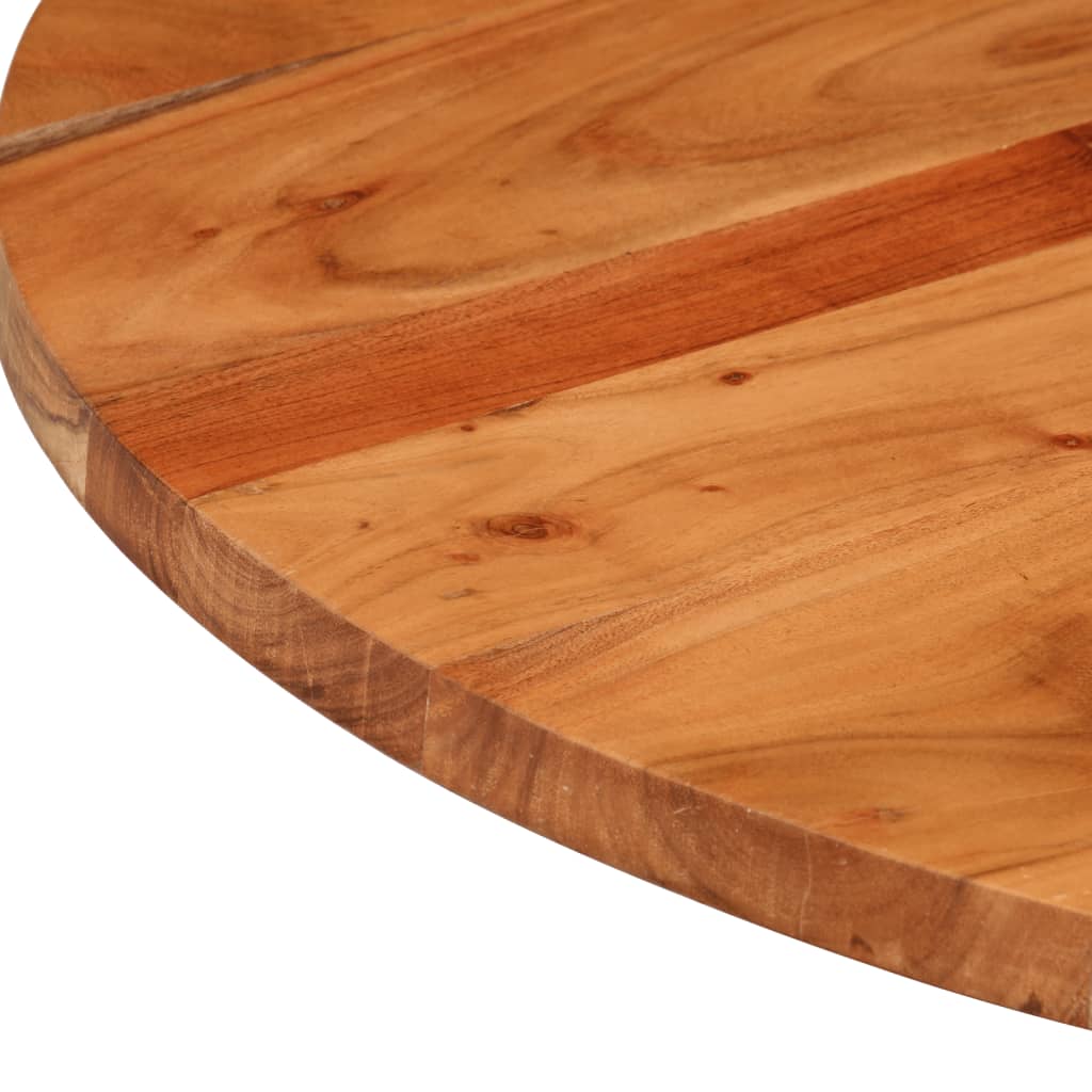 Tabletop, Ø70x3.8 cm, solid acacia wood, round
