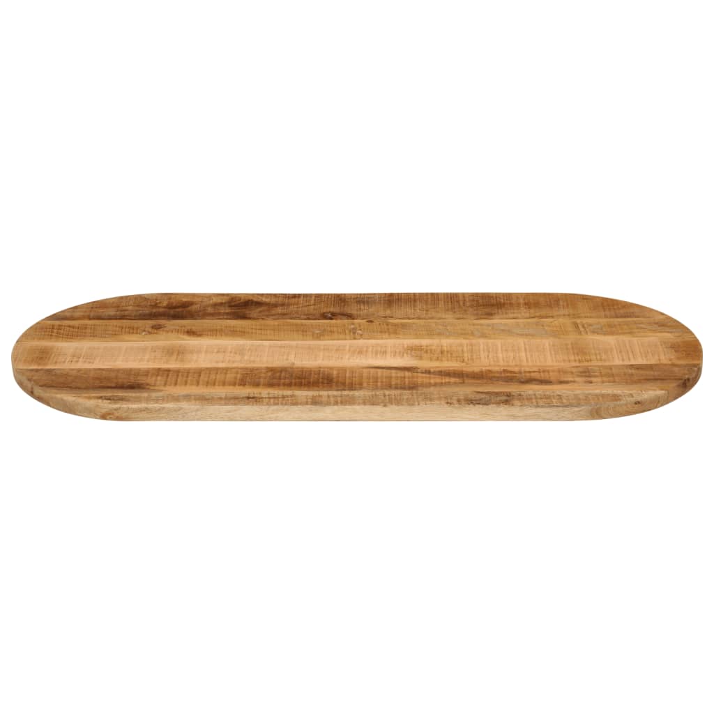 Virsma, 120x60x3,8cm, neapstrādāts mango masīvkoks, ovāla