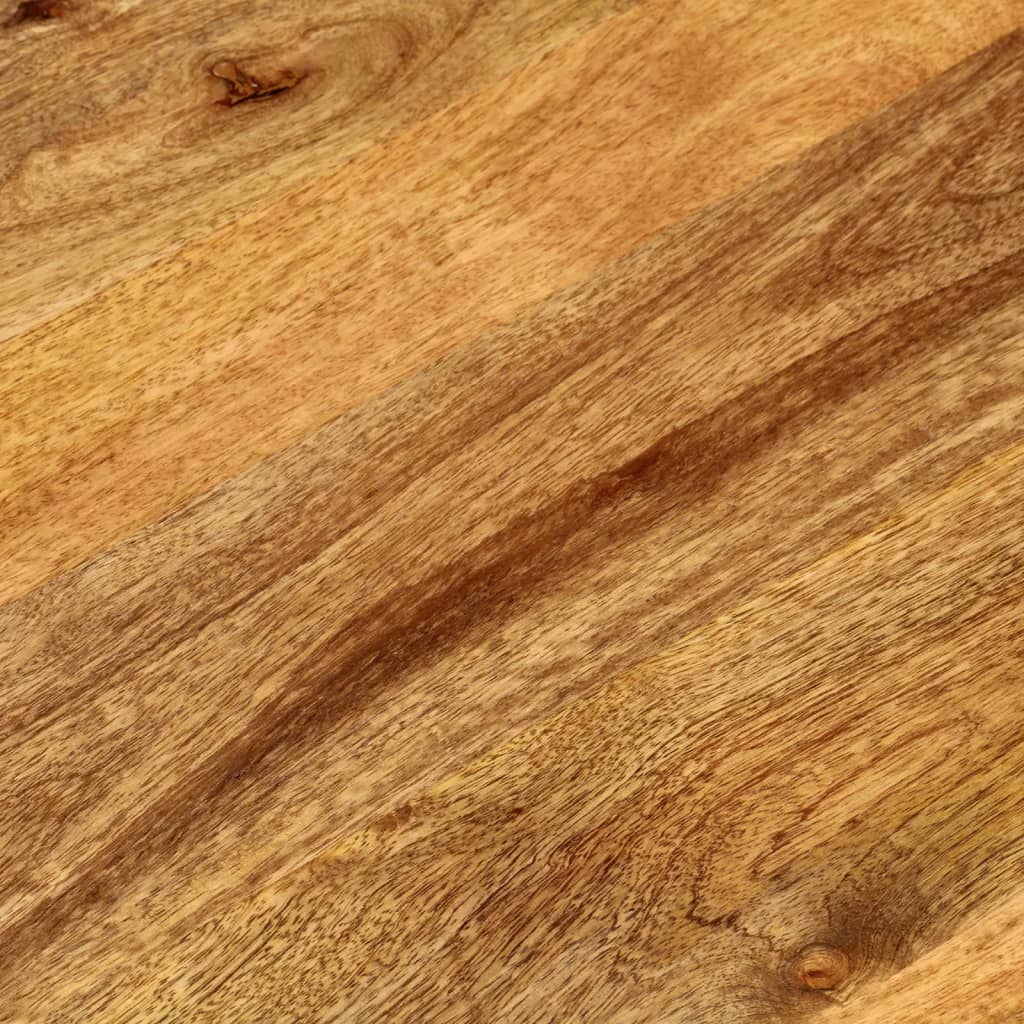Tabletop, 120x50x2.5cm, solid mango wood, oval