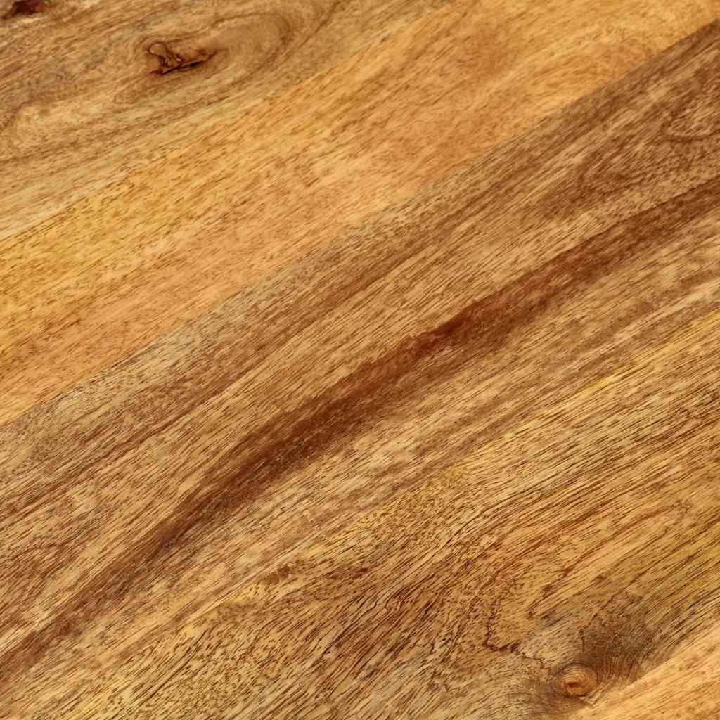Virsma, 140x60x2,5cm, masīva mango koksne, ovālas formas